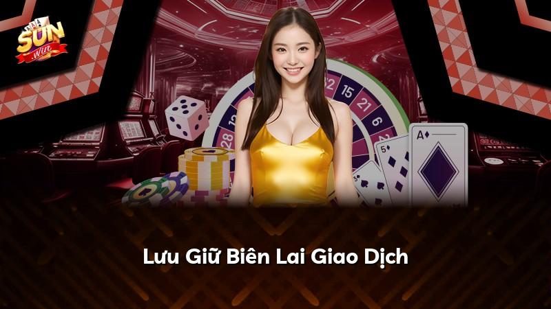 Lưu Giữ Biên Lai Giao Dịch