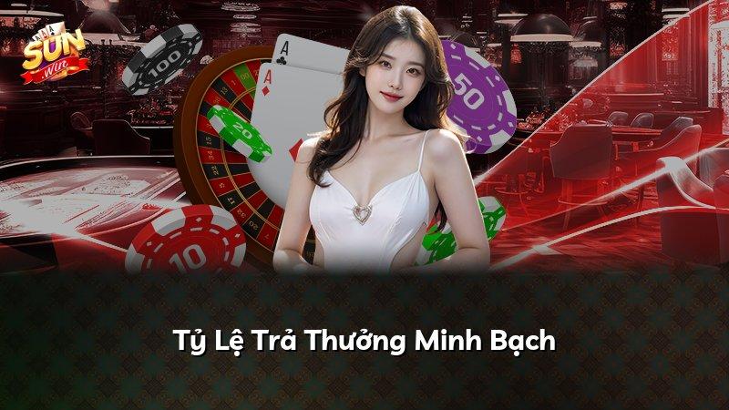 Tỷ Lệ Trả Thưởng Minh Bạch